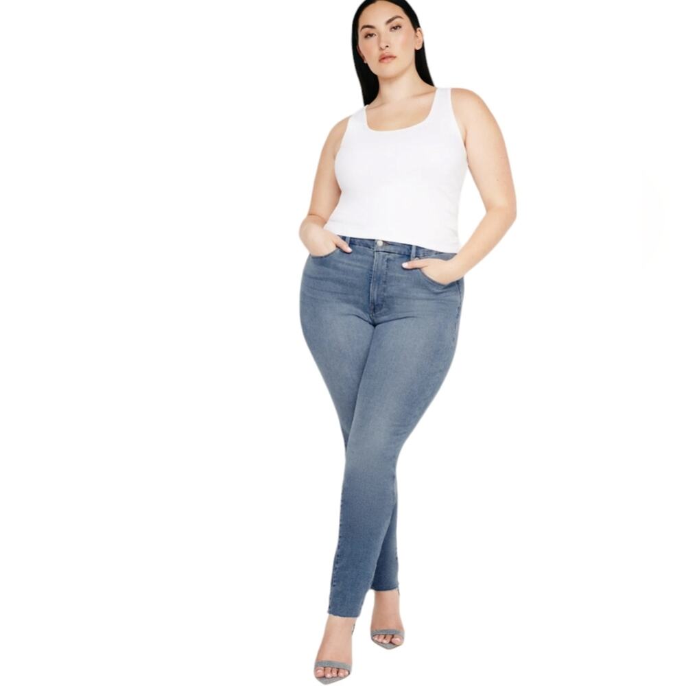 Good American Good Legs Stretch Skinny Jeans 18